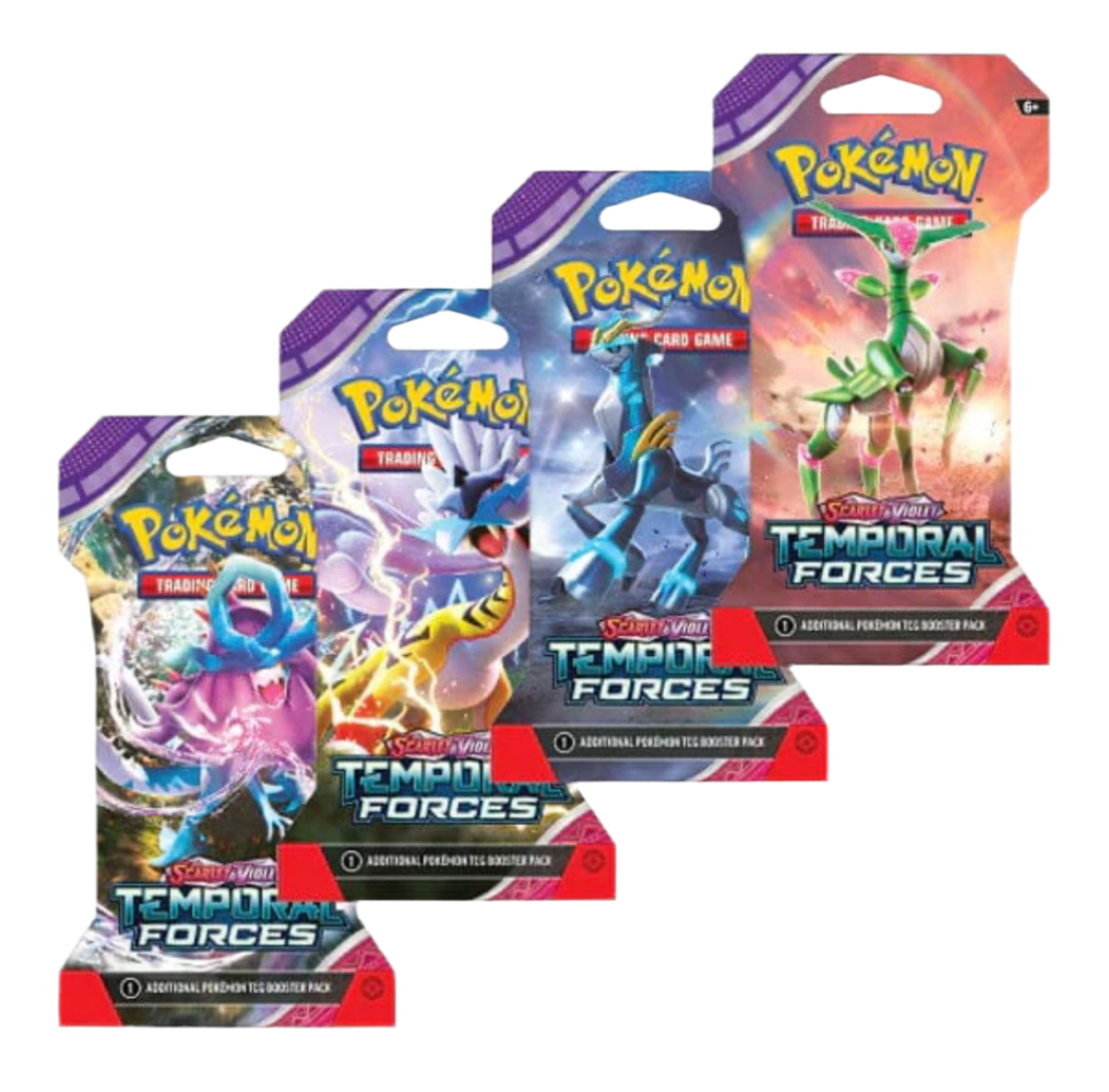 Pokemon Temporal Forces Sleeved Booster Packs