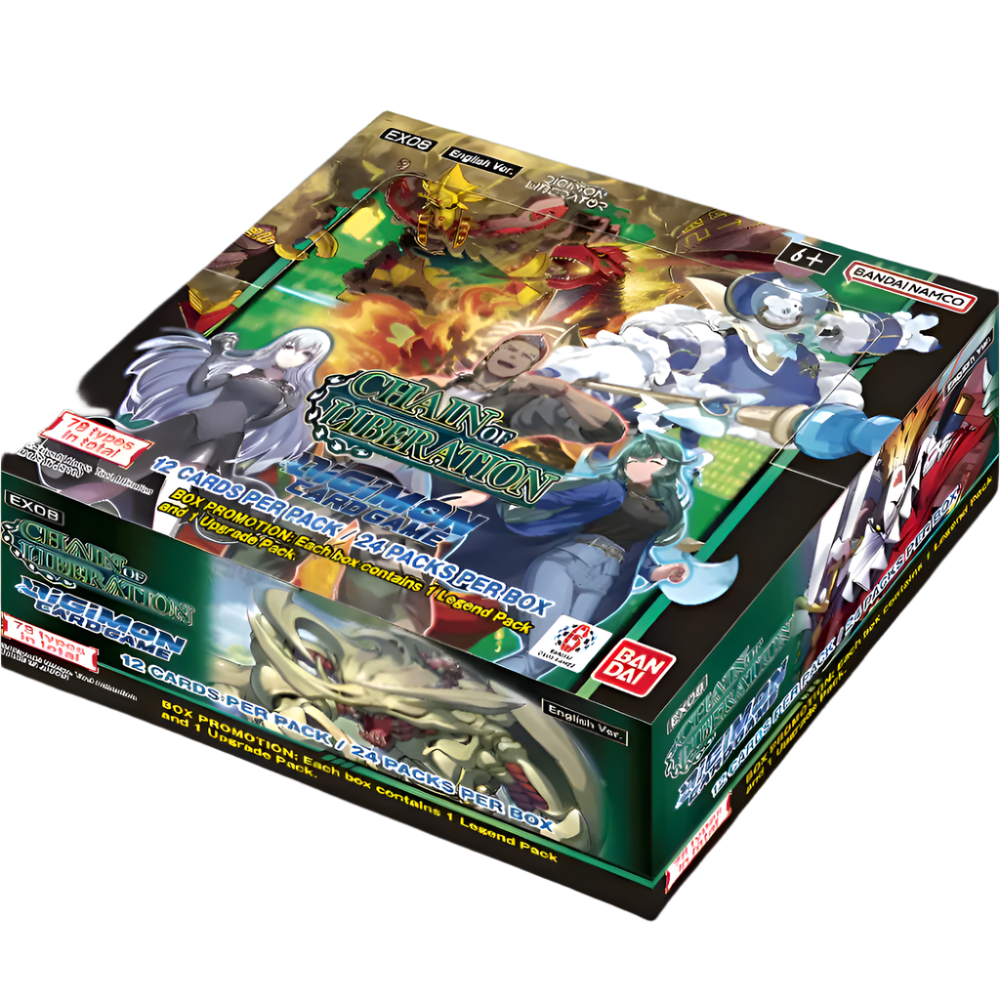 Digimon Chain of Liberation Booster Display