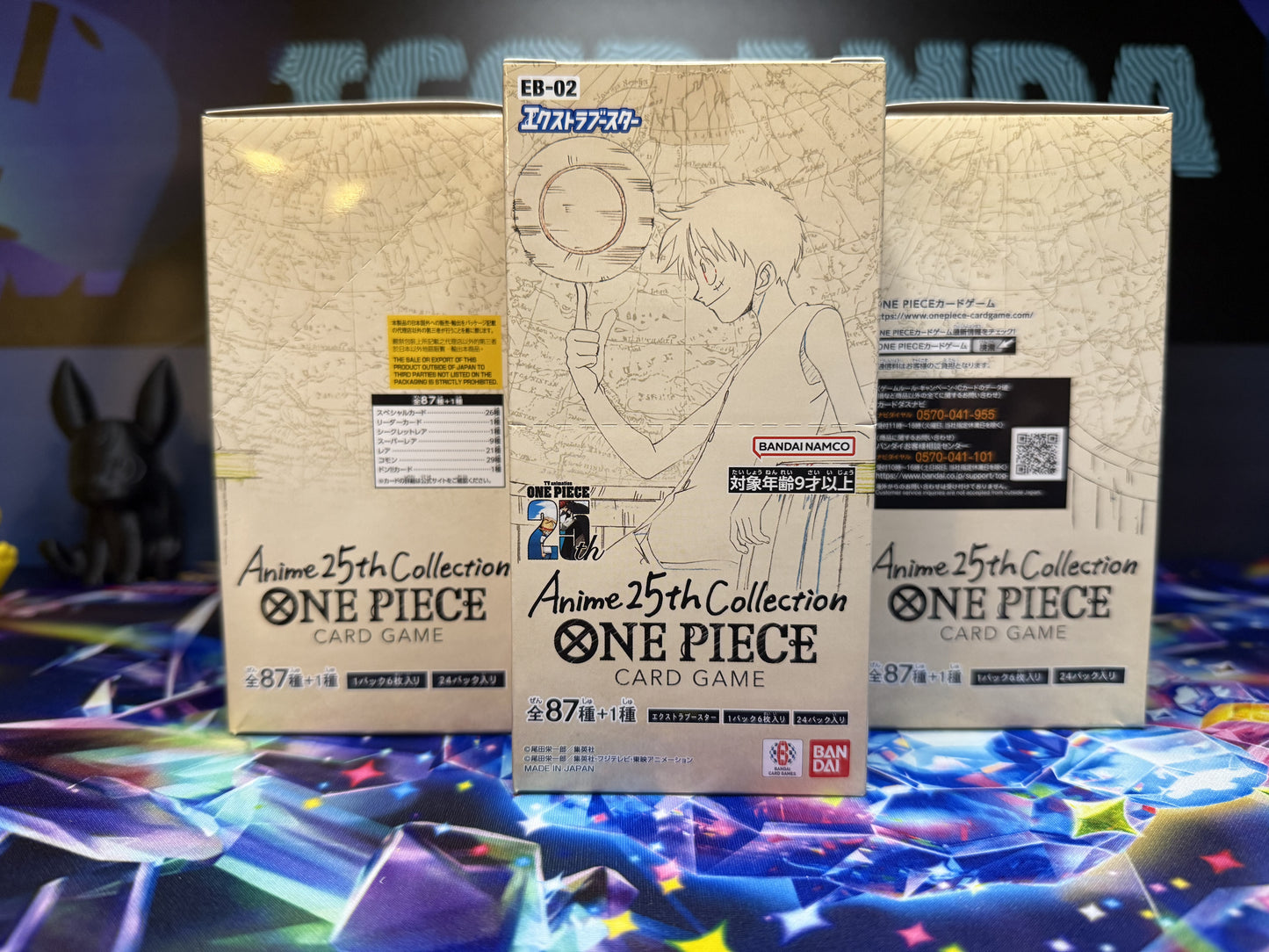 OnePiece TCG EB-02 Extra Booster Pack Anime 25th Anniversary Collection (Japanese)