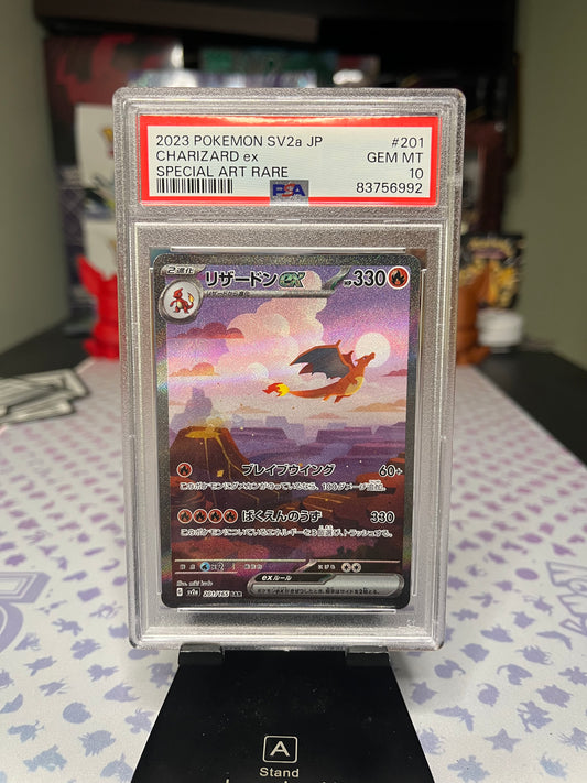 PSA 10 Japanese Pokemon 151 Charizard SAR