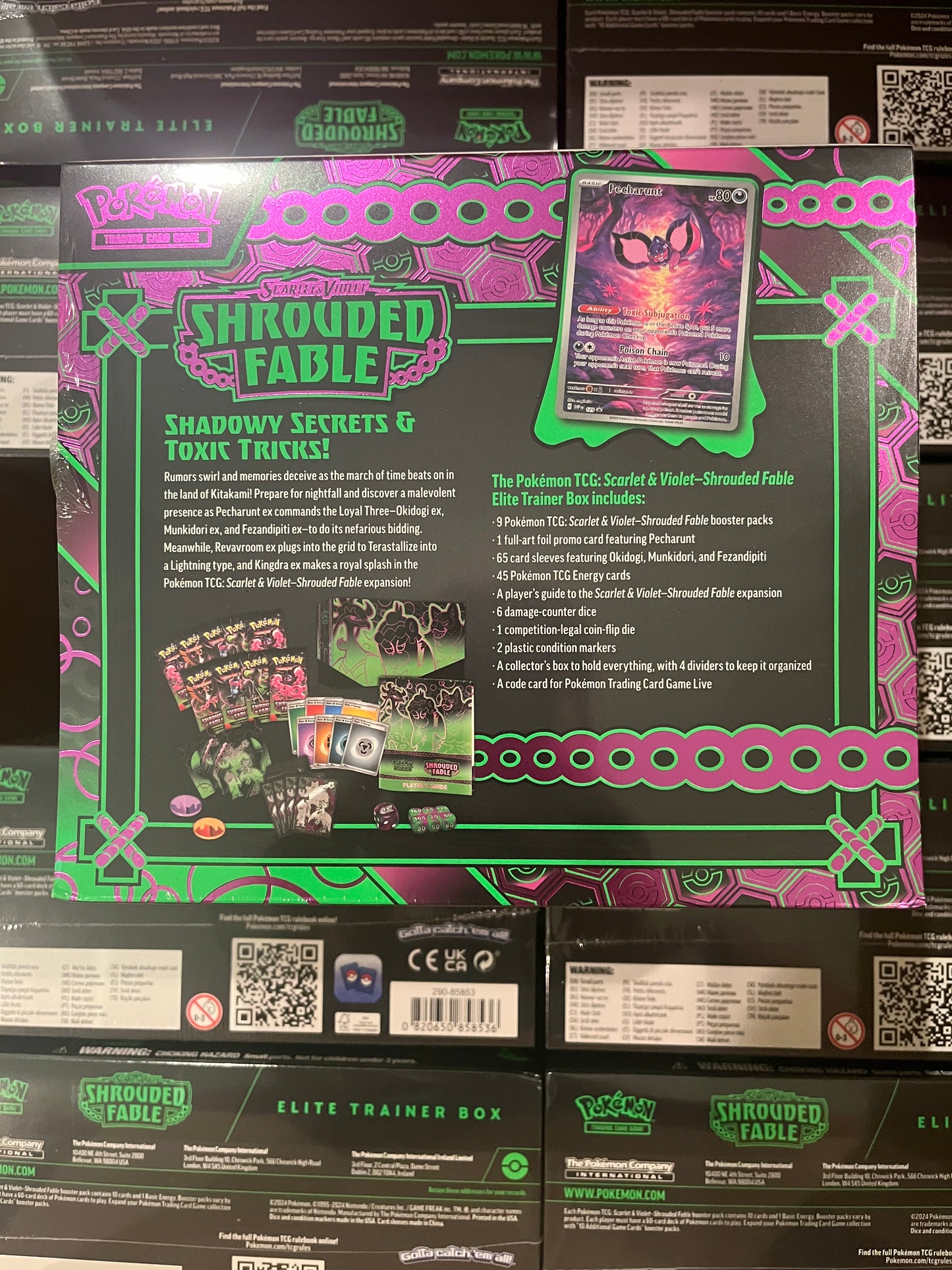 Pokemon Shrouded Fable ETB