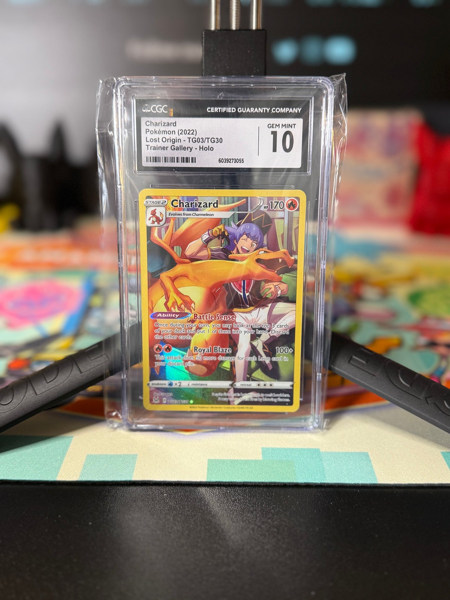 Charizard #TG03, CGC 10