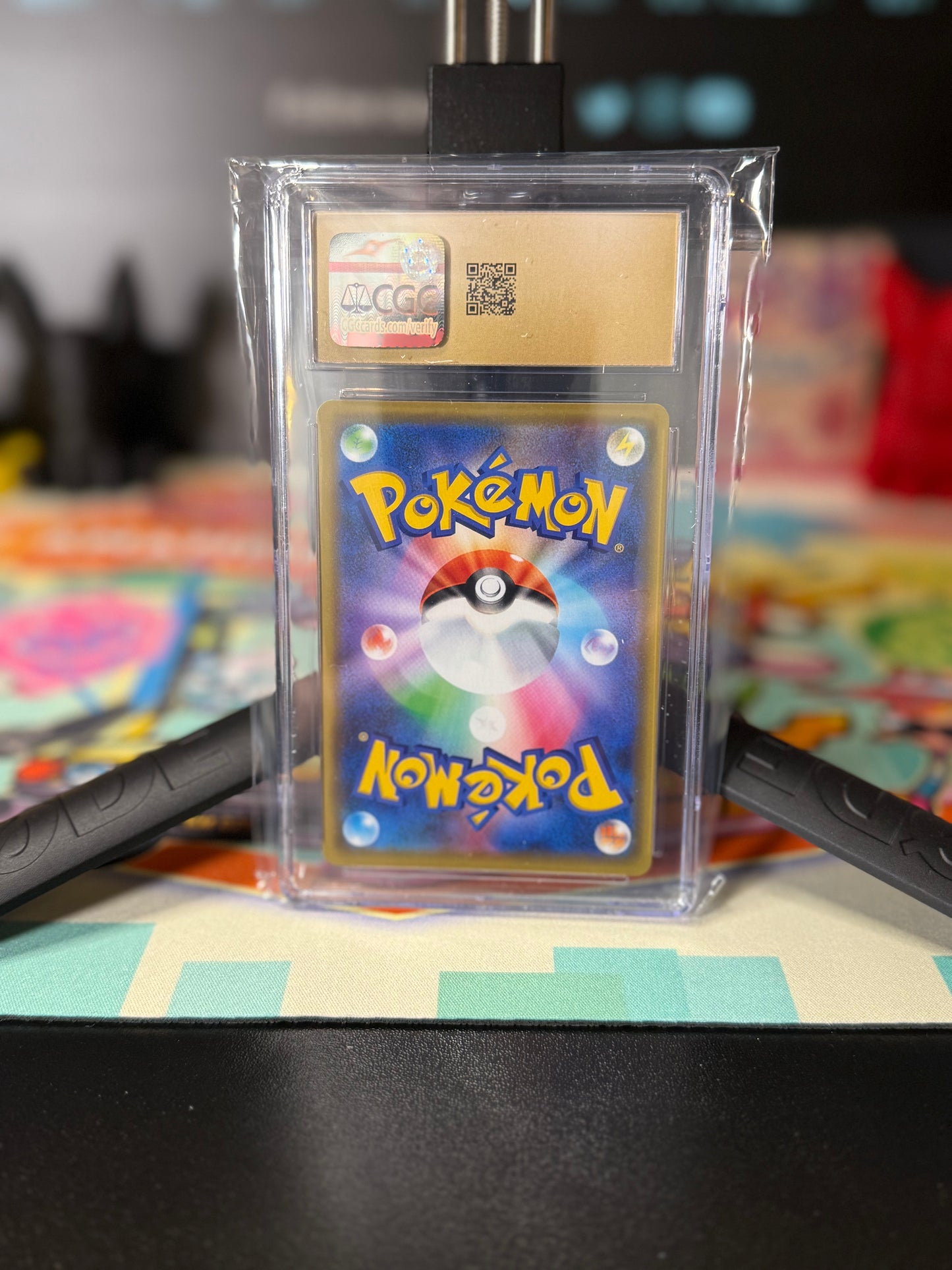Pikachu & Zekrom GX #41, CGC BL 10