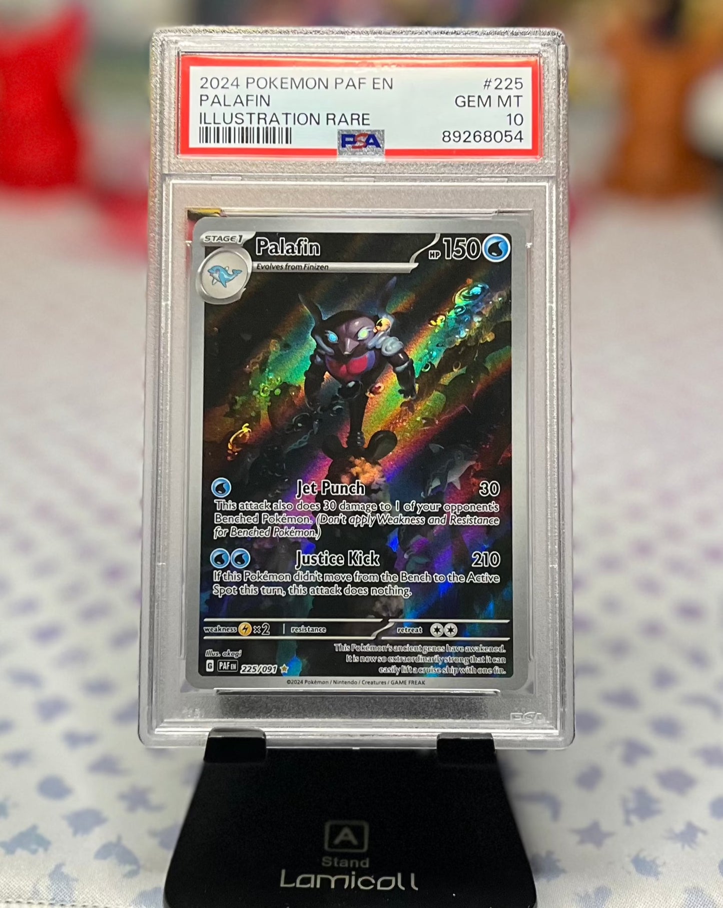 Palafin Illustration Rare PSA 10