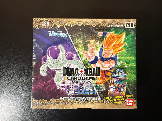 DRAGONBALL CARD GAME MASTERS Booster Box Prismatic Clash (B28)