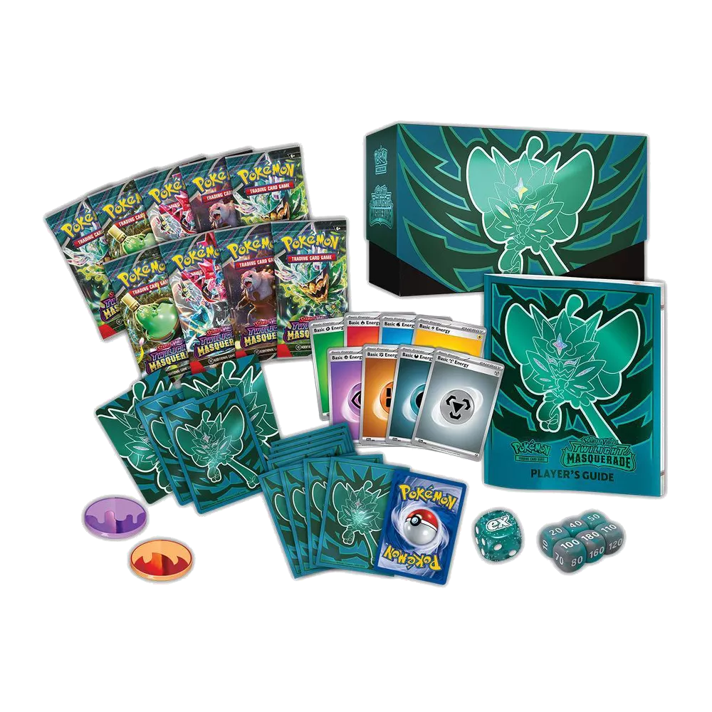 Pokémon Trading Card Game: Scarlet & Violet— Twilight Masquerade Elite Trainer Box