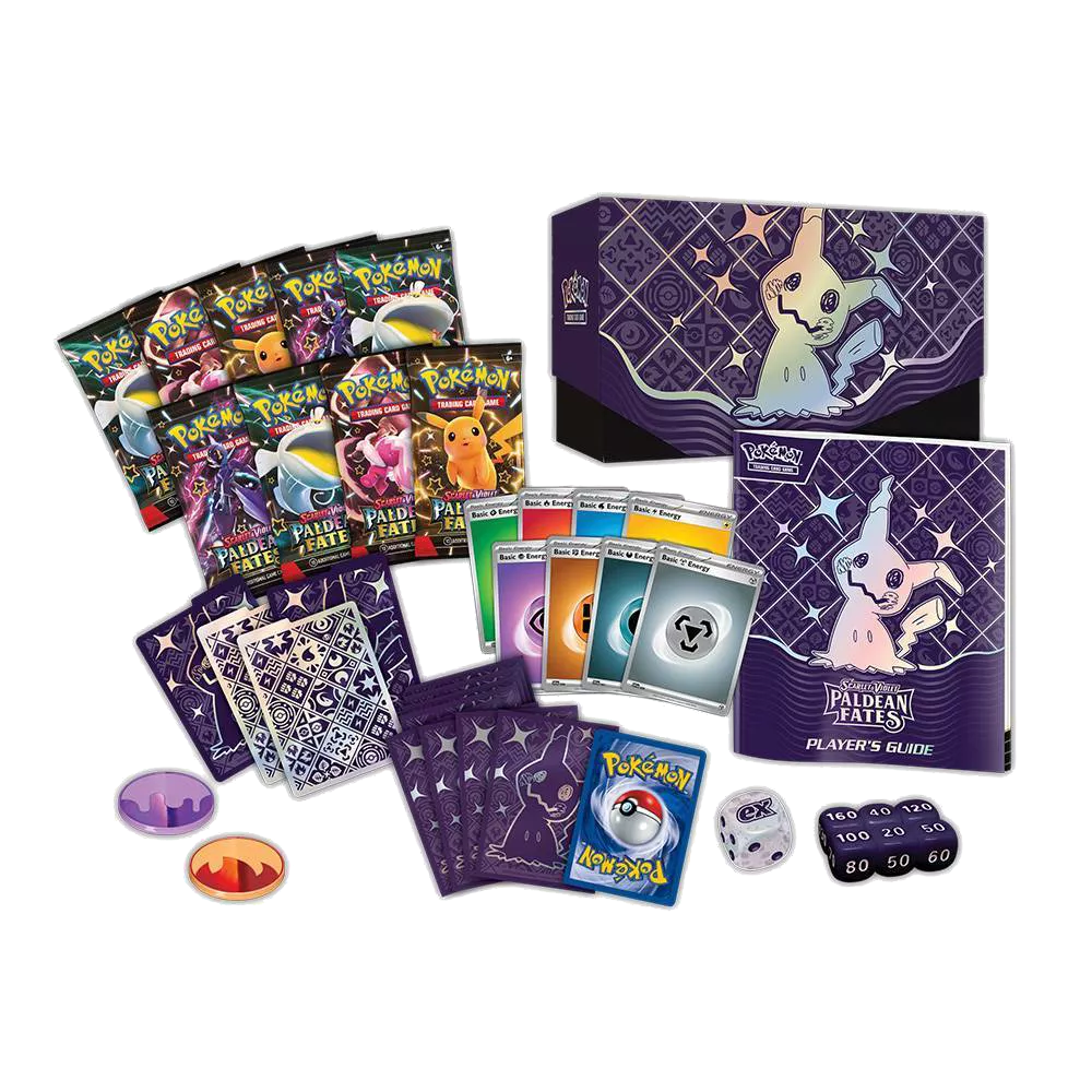 Pokémon Trading Card Game: Scarlet & Violet— Paldean Fates Elite Trainer Box