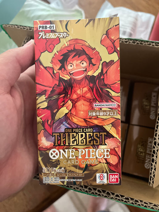 Japanese Onepiece Prb-01 booster box