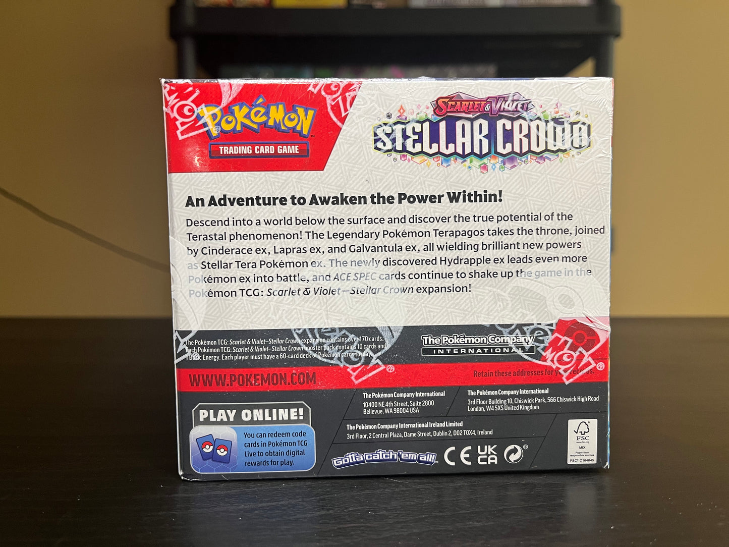 Pokemon Stellar Crown Booster Box