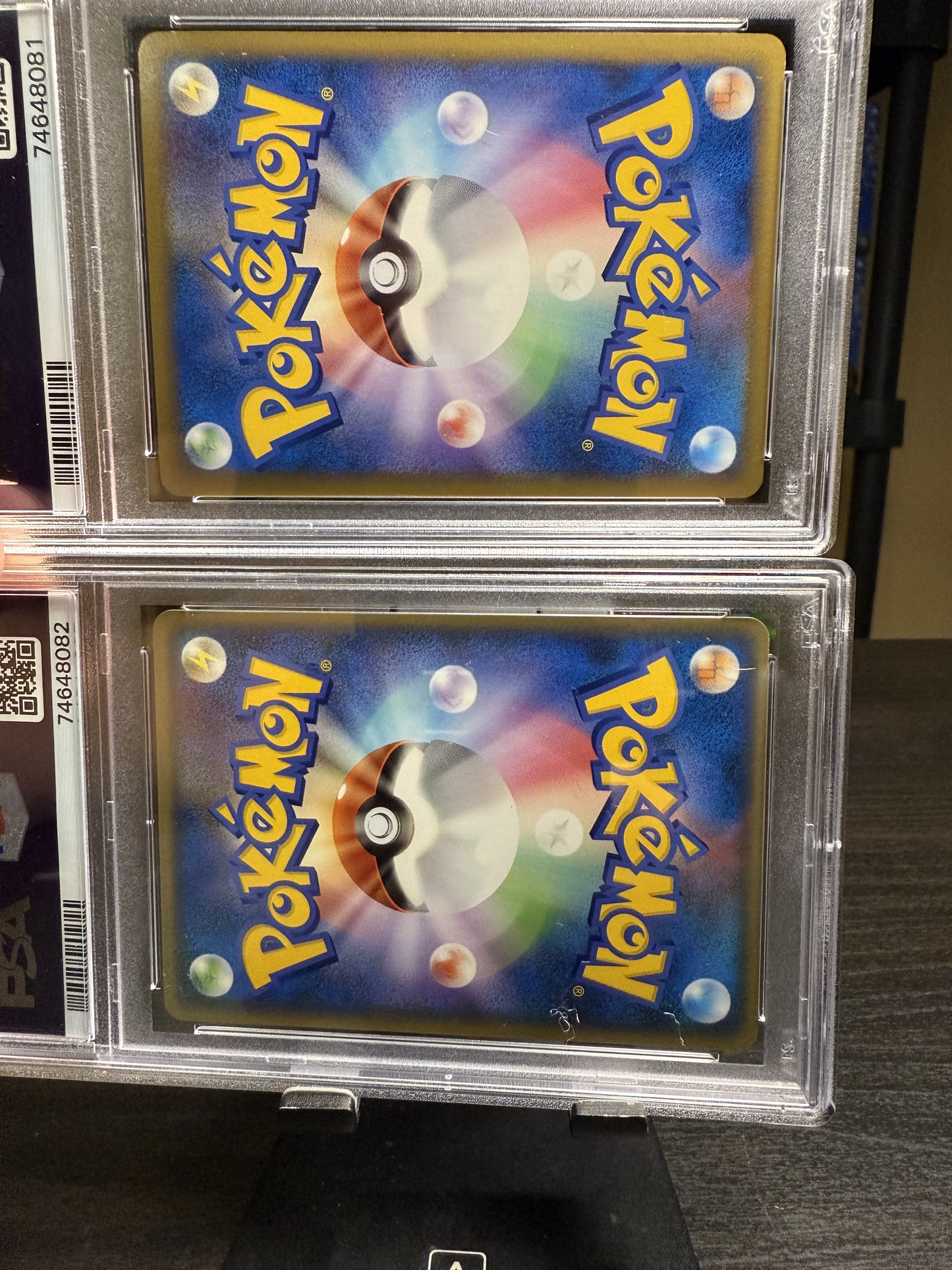 Entei & Raikou Legend #63 & #64, PSA 9, Reviving Legends