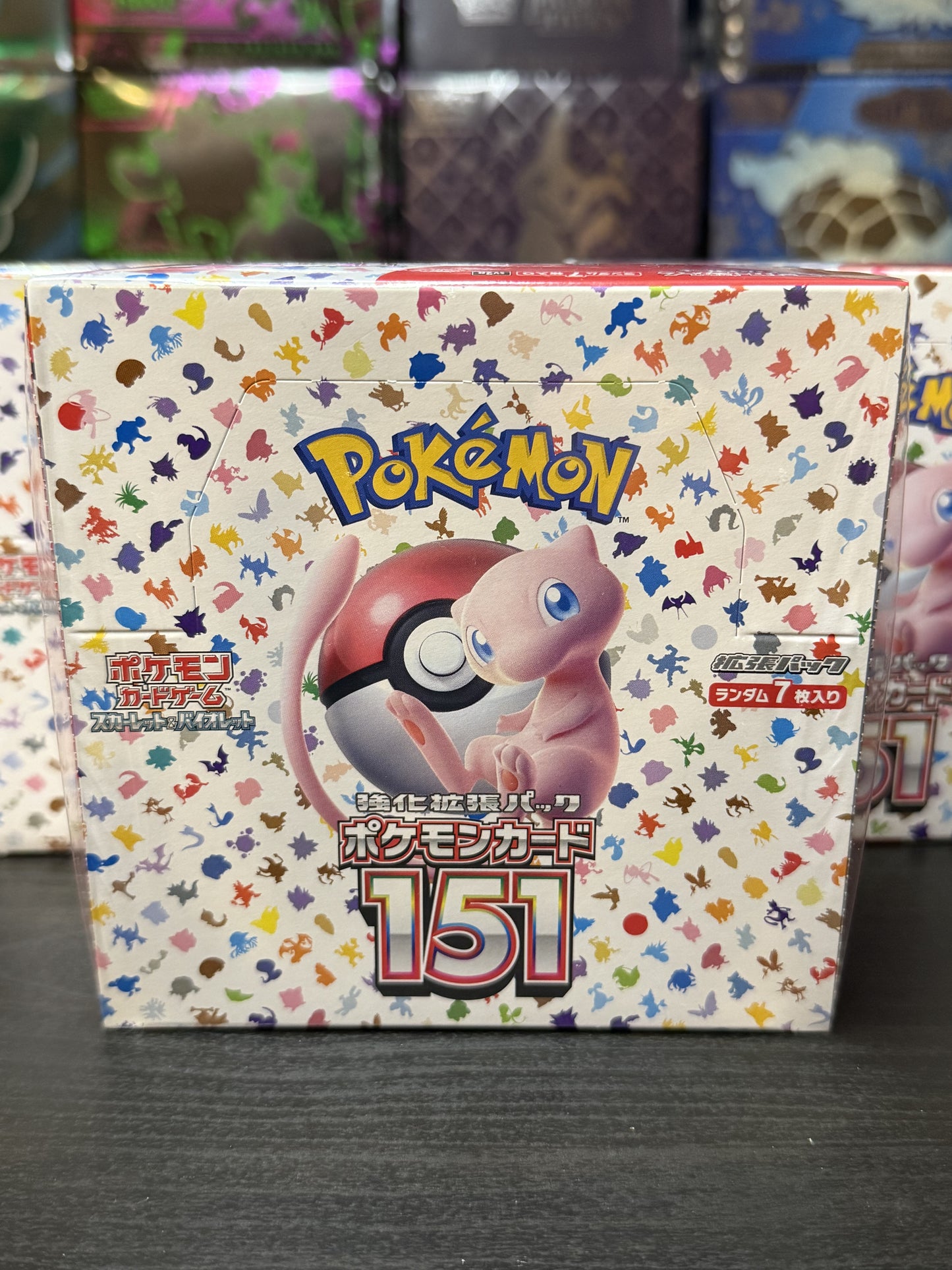 Japanese Pokemon 151 Booster Box