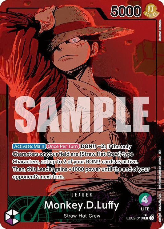 Monkey.D.Luffy (010) (Alternate Art) - Extra Booster: Anime 25th Collection (EB-02) (RAW)